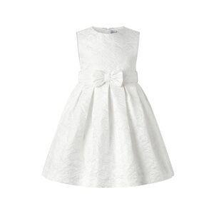 Rachel Riley Girls Rose Damask Party Dress, White
